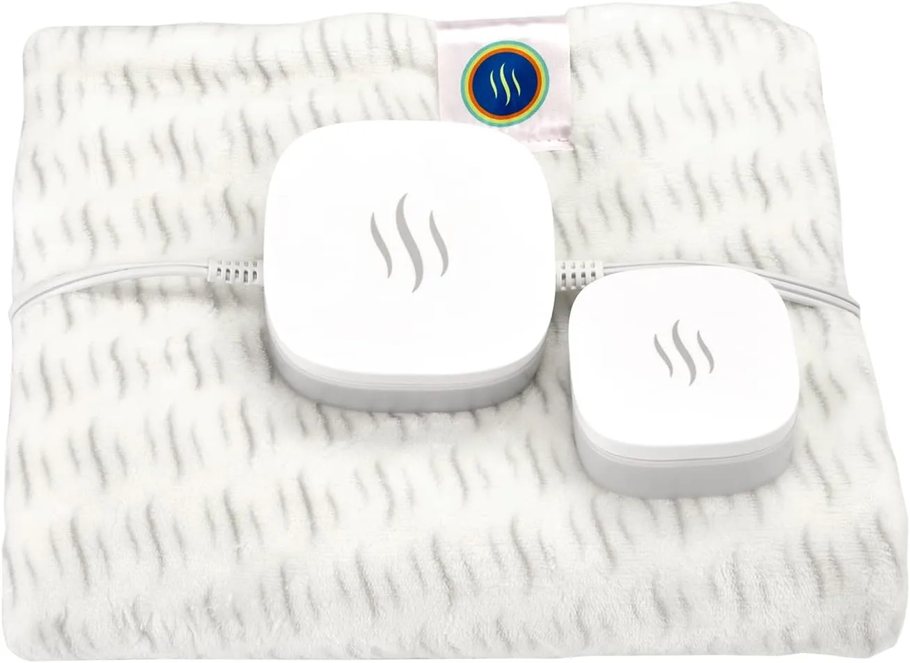 M PAIN MANAGEMENT TECHNOLOGIES Hidden Heat Pet Bed Warmer by Spotwarm; Wireless RF Remote with Microplush Flannel, Small and Large Pets - 24 by 20