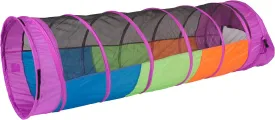 Pacific Play Tents 20407 Kids Peek-A-Boo I See You 6' Crawl Tunnel - Multicolor