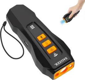 Ultrasonic Dog Trainer G2 | 3-in-1 Bark Deterrent Training Device | Anti Barking Silencer | Barks No More Devices | Stop Control Dogs Bad Behavior | Stopper Corrector Clicker Repellent, Black