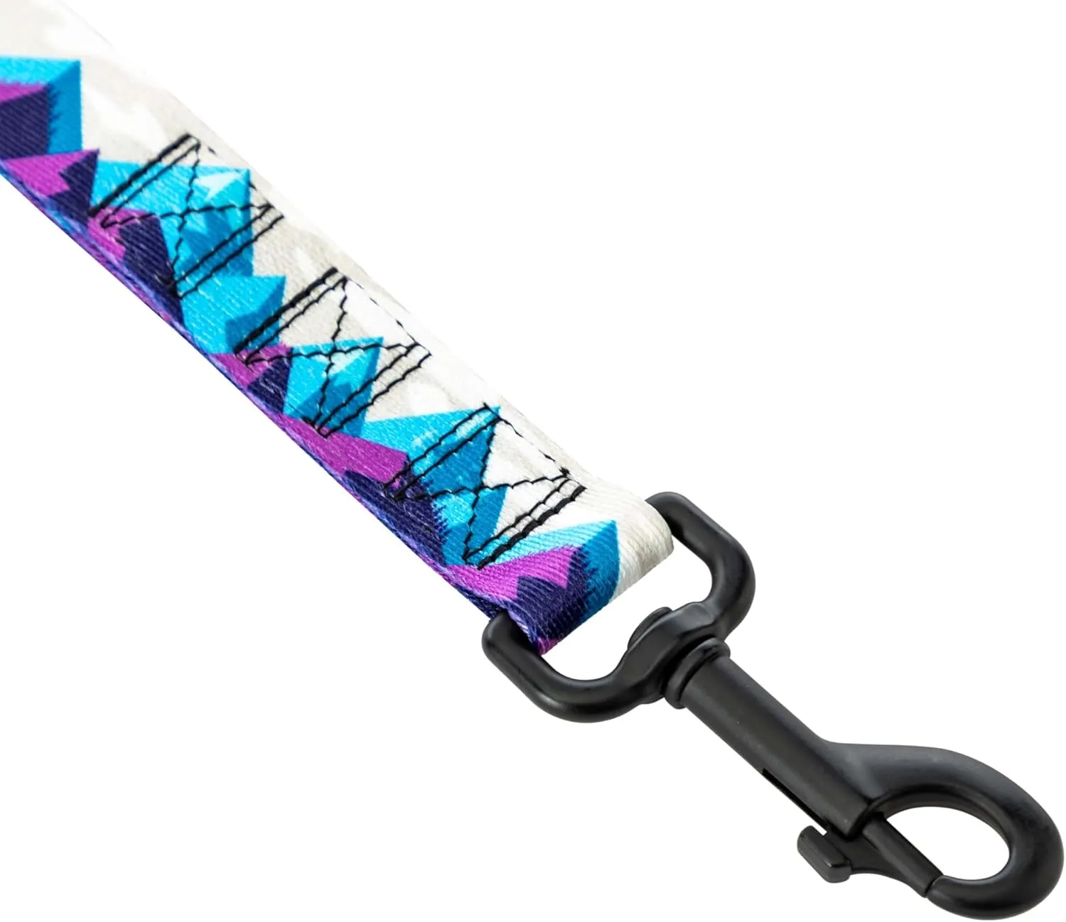 Wolfgang Heavy Duty Dog Leash, Pull-Tested to Over 800 lbs for Walking & Training, RockyPeaks Print, Dual Handle Large