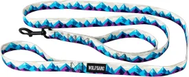 Wolfgang Heavy Duty Dog Leash, Pull-Tested to Over 800 lbs for Walking & Training, RockyPeaks Print, Dual Handle Large